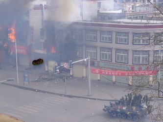 Tibet riot photos